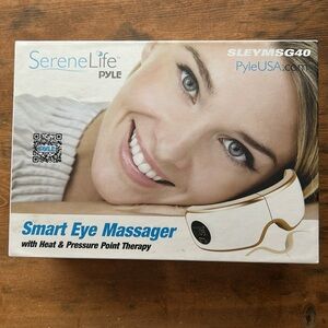 Serene life, smart eye, massager with heat and pressure point therapy